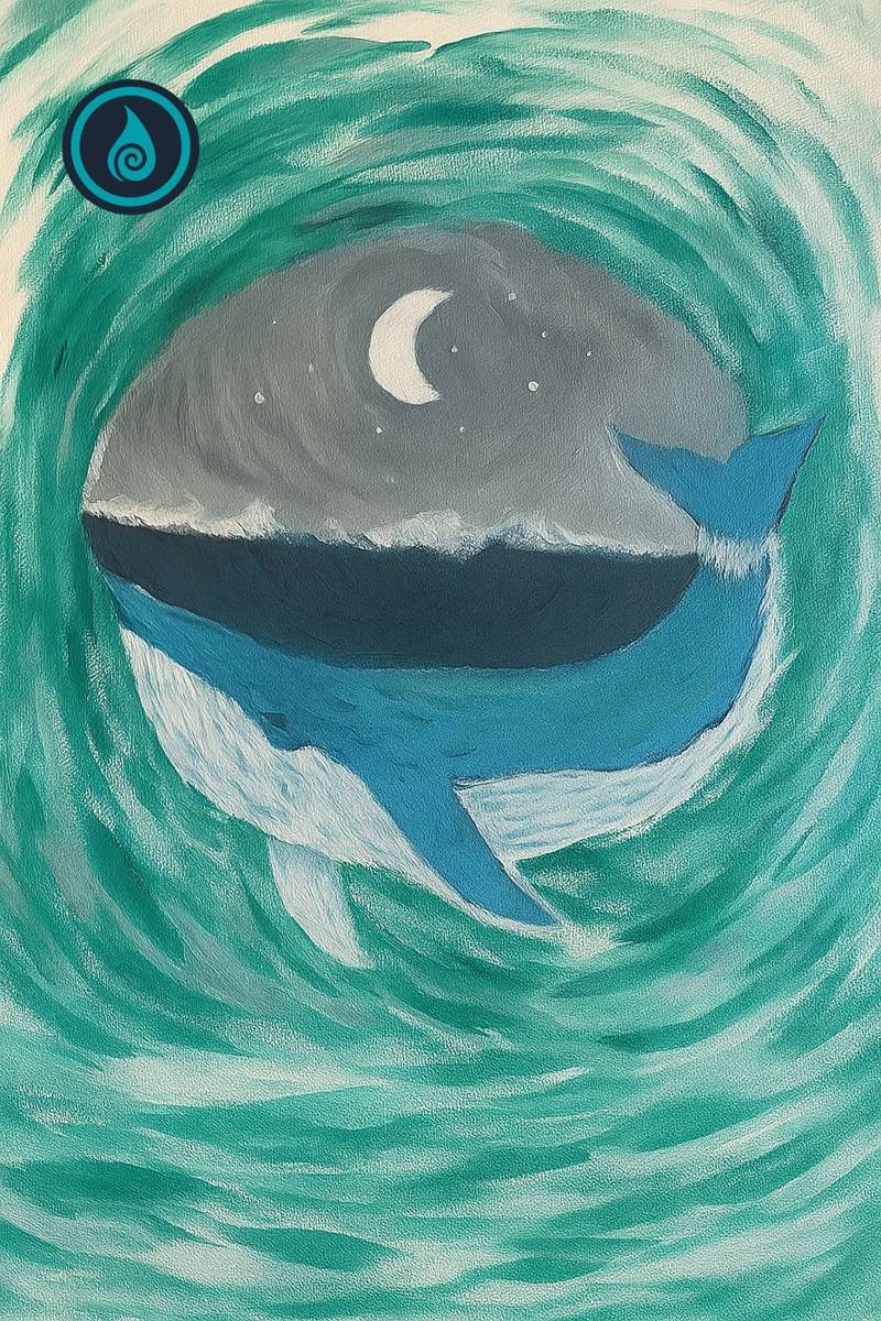 Blue Whale card